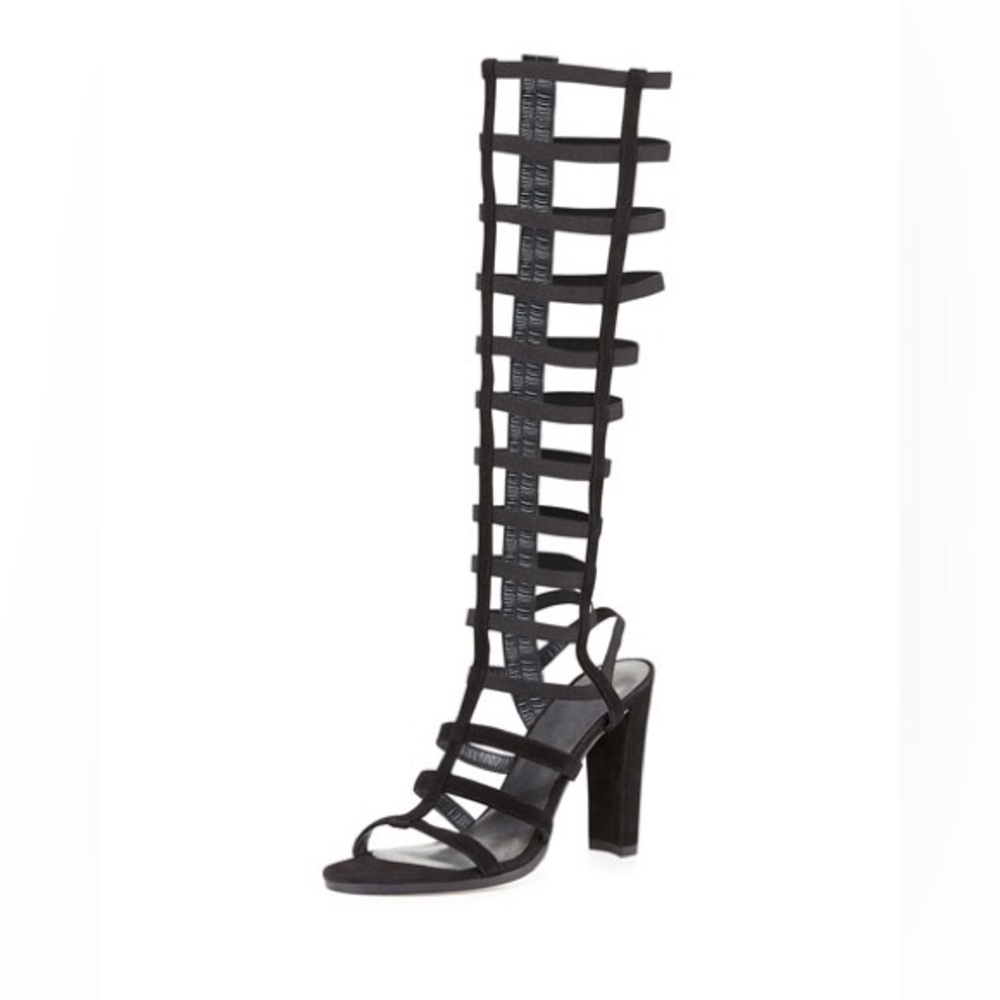 Stuart Weitzman size 12 caged heel sandals